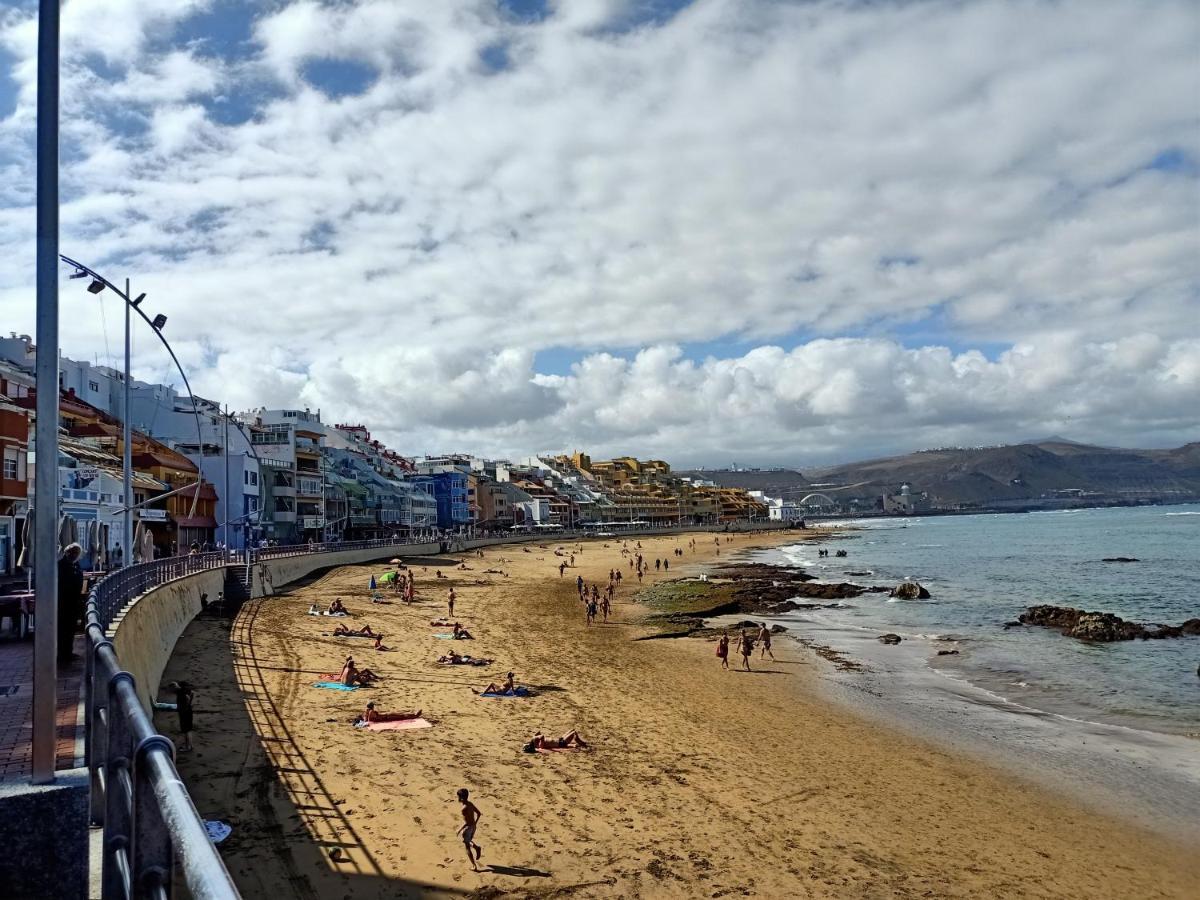 Ferienwohnung Estudio W&G Las Canteras Con Bonitas Vistas Al Mar Las Palmas / Gran Canaria Exterior foto